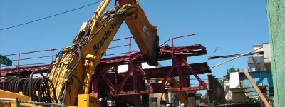 Construction demolition