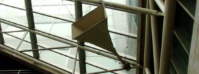 Transit station PA horn