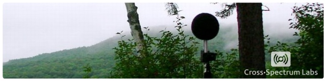Lake noise measurement